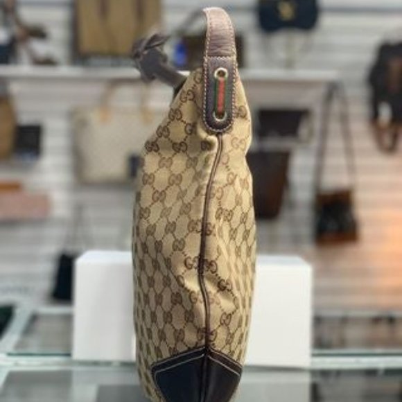 Gucci GG Canvas and Leather Large Princy Hobo - Picture 5 of 11